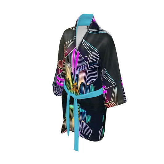 Diamond in the rough Silk Kimono