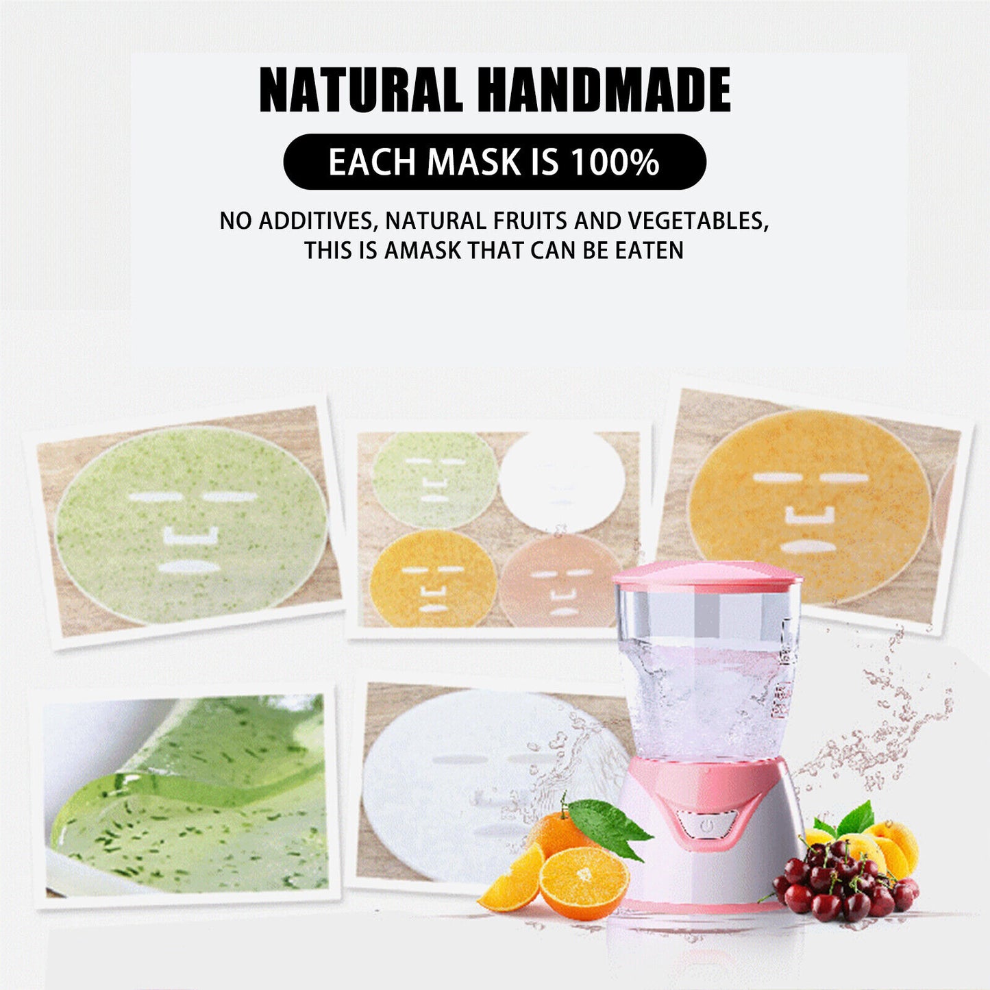 Automatic Face Mask Maker DIY Natural Fruit Vegetable Mask Making Machine Beauty